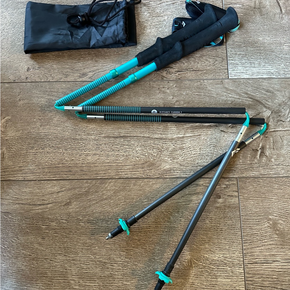 Trekking/ Running/ Hiking Poles Black Diamond Distance Carbon Z Women’s 110 cm